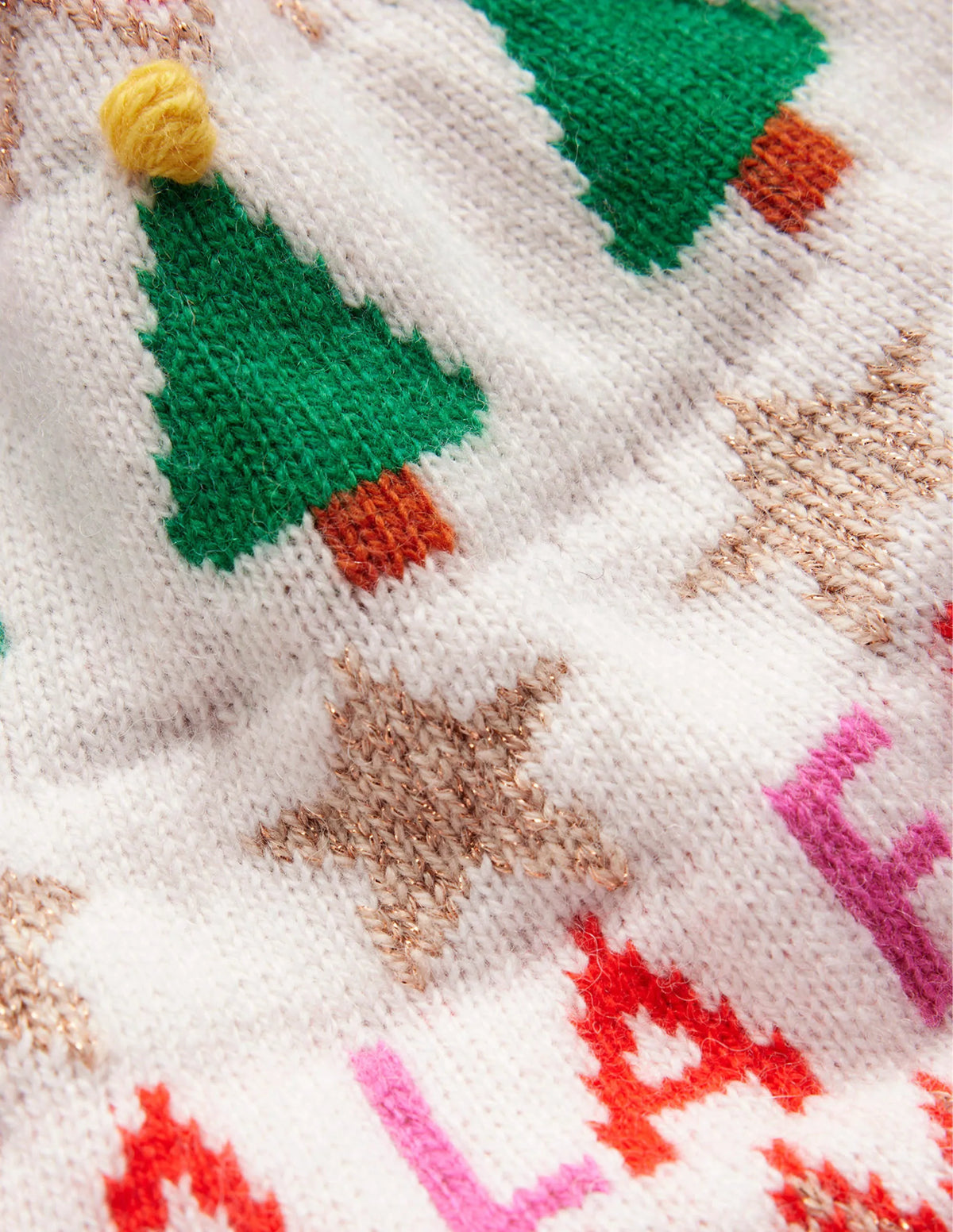 Edie Fair Isle Sweater-Vibrant Pink Fair Isle