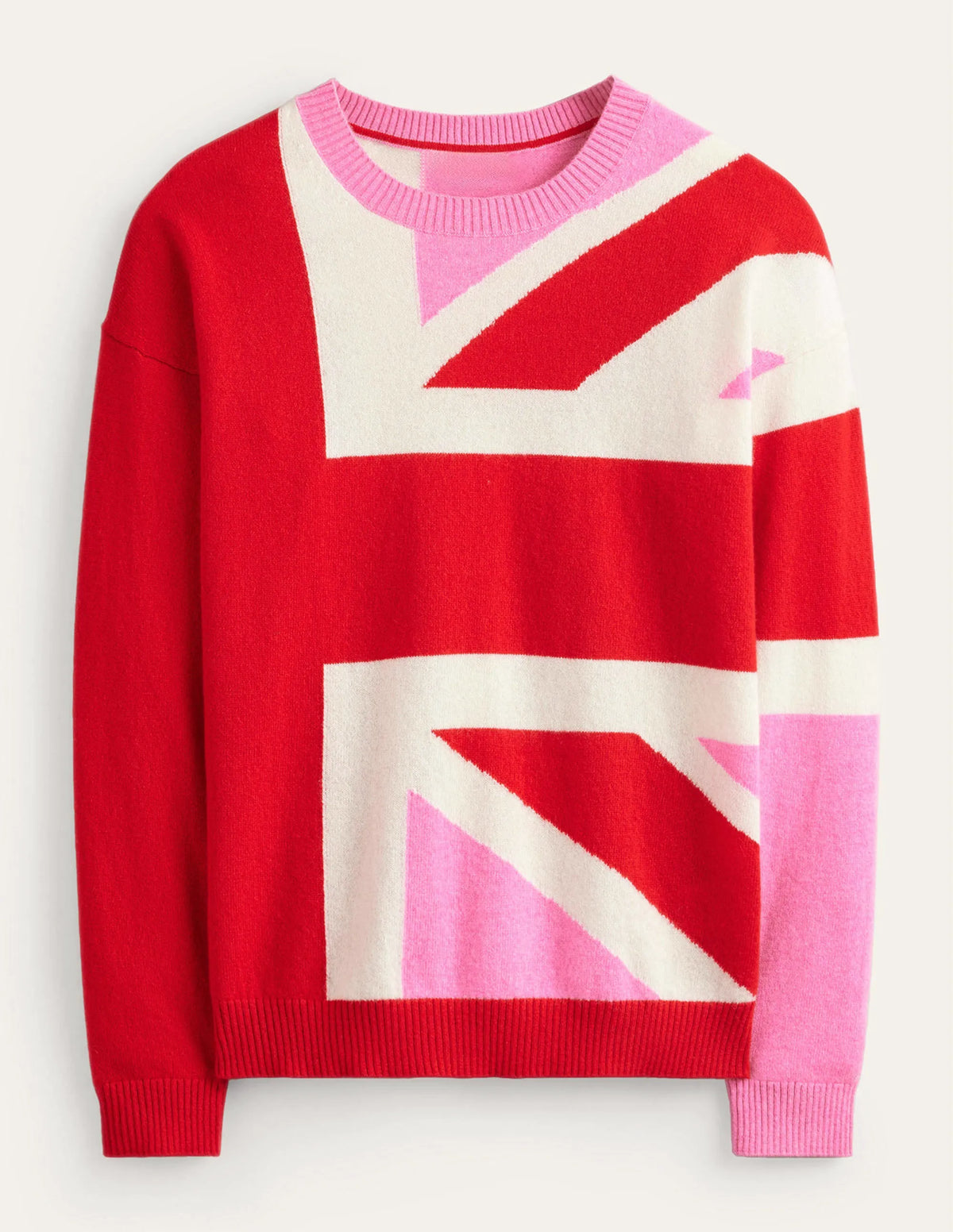 Lydia Cashmere Jumper-Cherry Blossom Melange