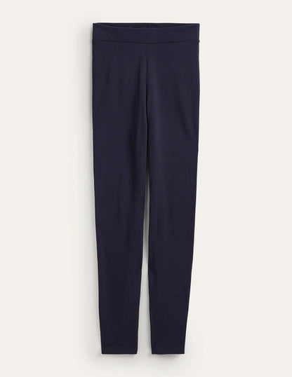 Jersey Pajama Leggings-Navy