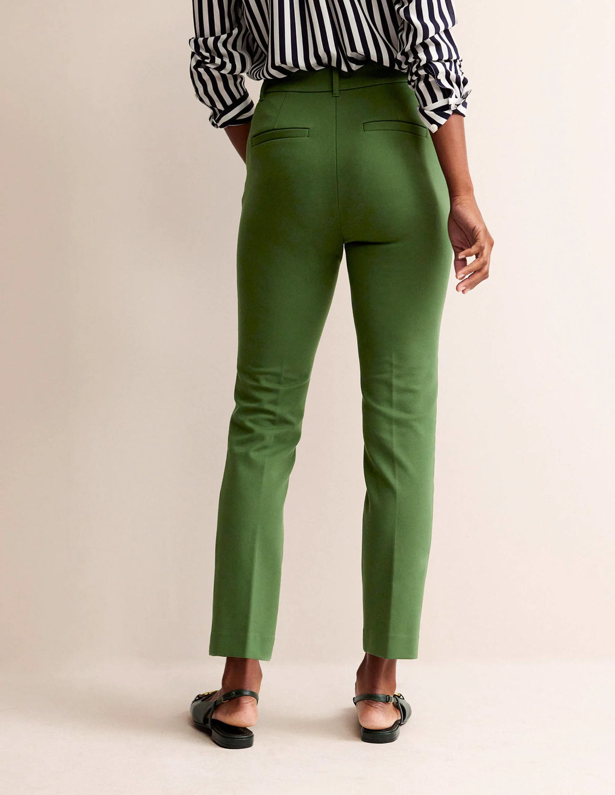 Highgate Ponte Pants-Winter Green