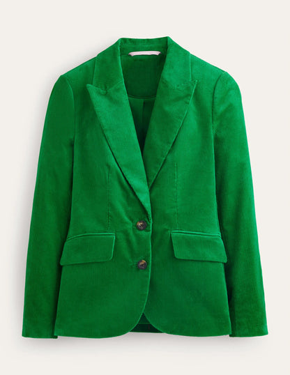 The Marylebone Cord Blazer-Highland Green