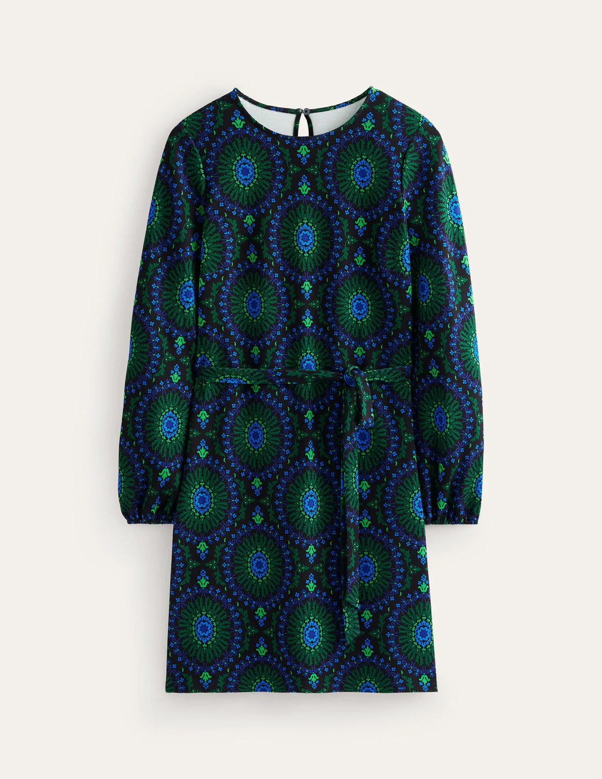 Violet Ponte Shift Dress-Black, Artizian Geo