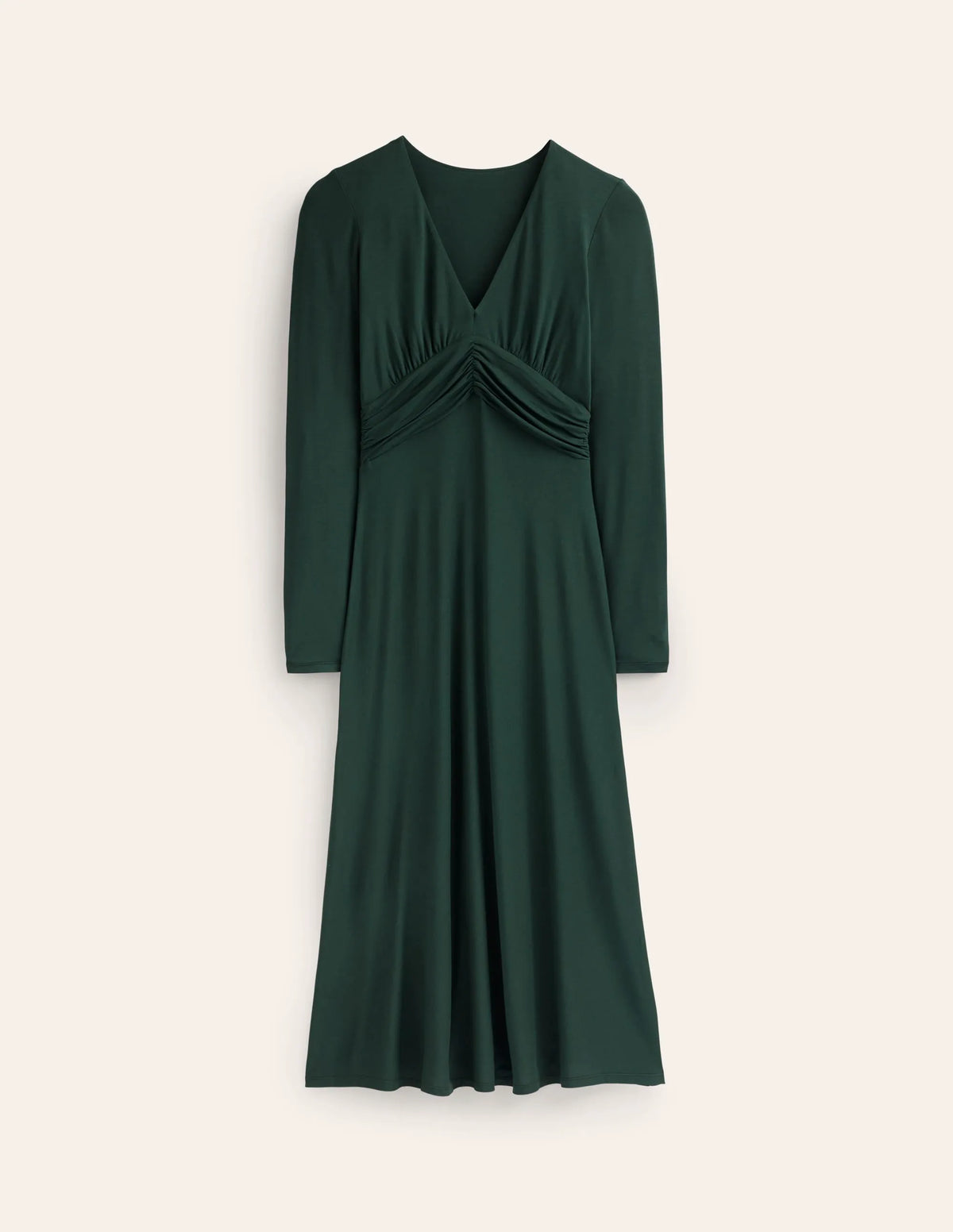 Elodie Empire Midi Dress-Chatsworth Green