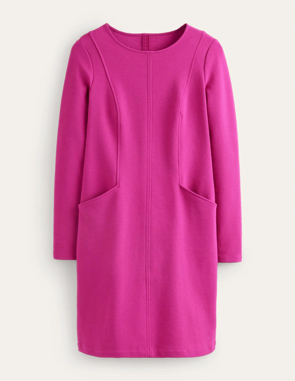 Ellen Ottoman Dress-Magenta