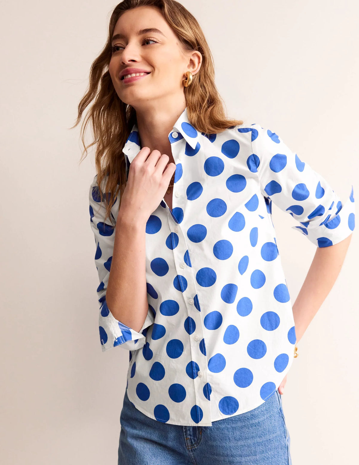 Sienna Cotton Shirt-Surf the Web, Spots