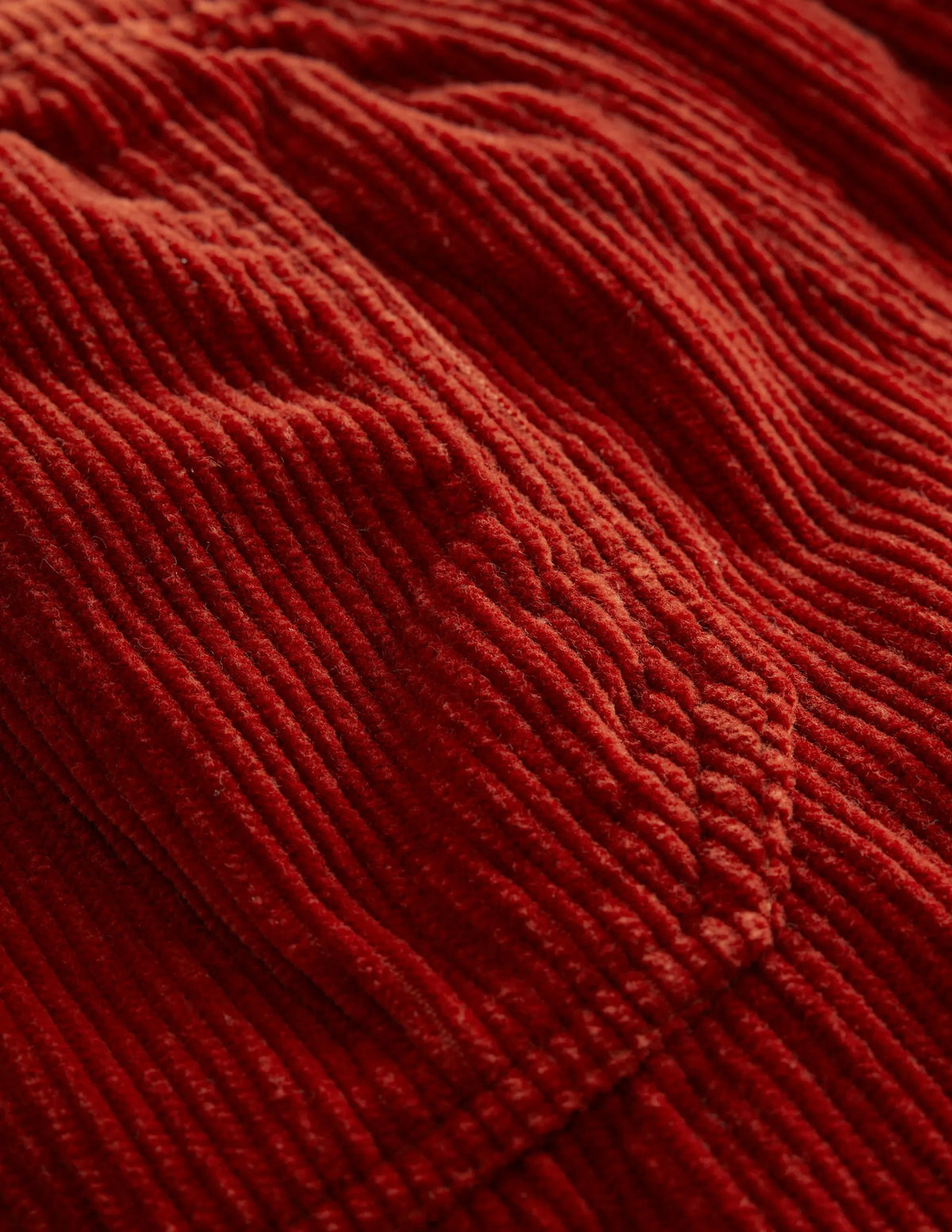 Pull-on Cord Pants-Roasted Chestnut
