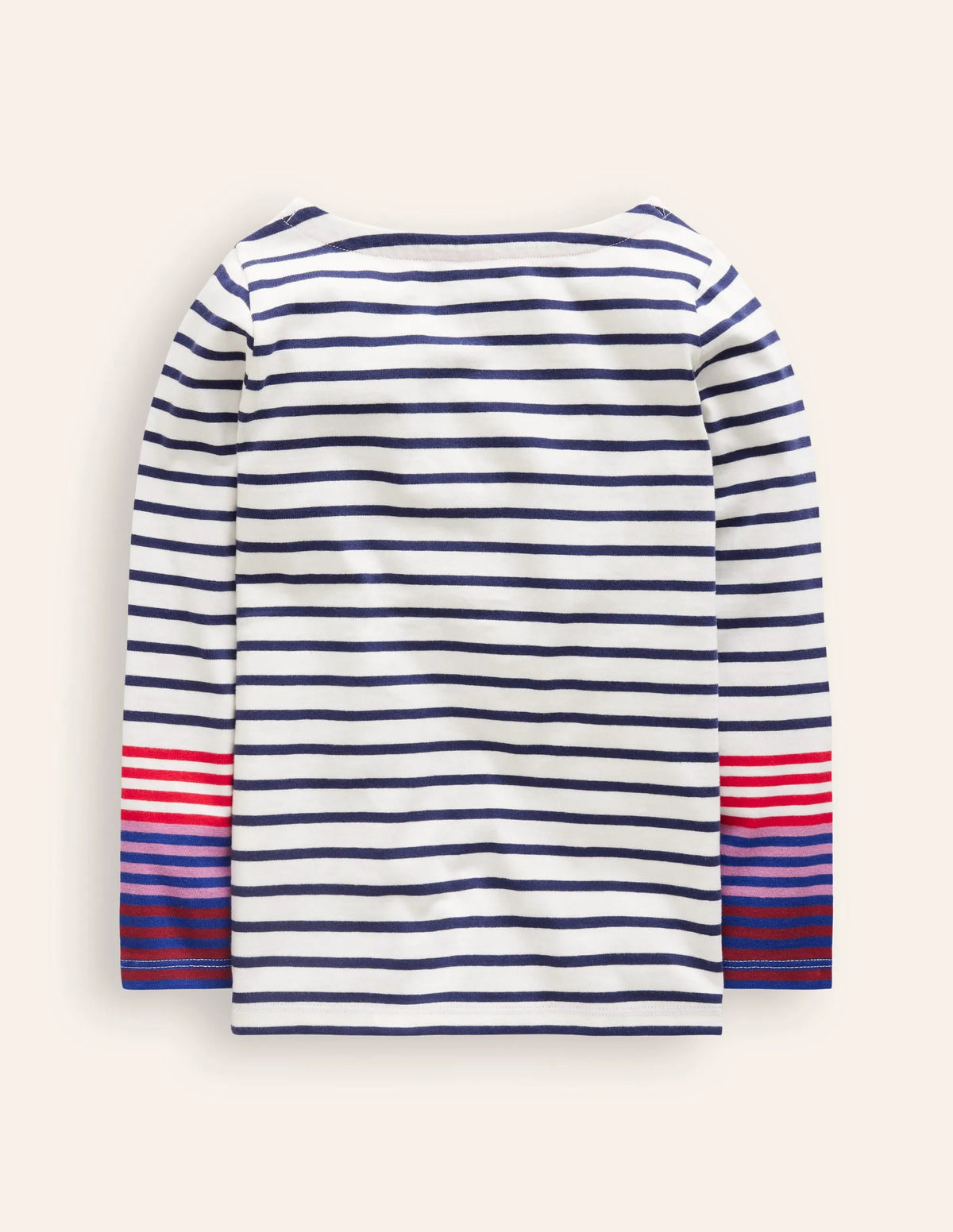 Ella Breton-Navy/ Pink Cuff
