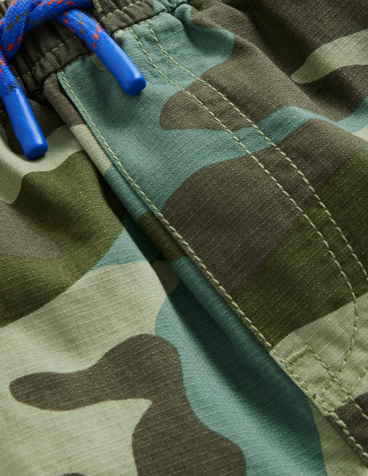 Cargo Pull-on Pants-Rosemary Green Camo
