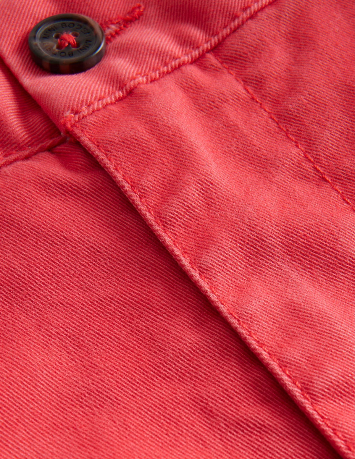 Chino Stretch Pants-Jam Red