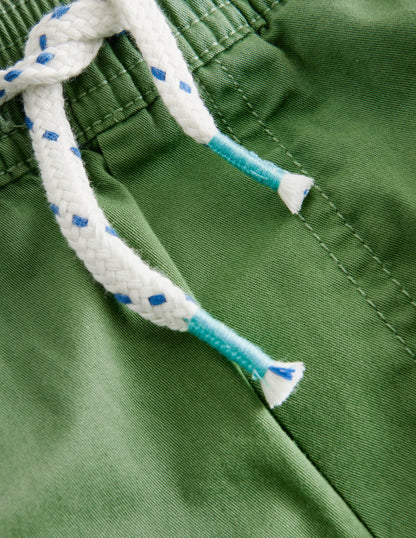 Pull-On Cargo Trouser-Safari Green
