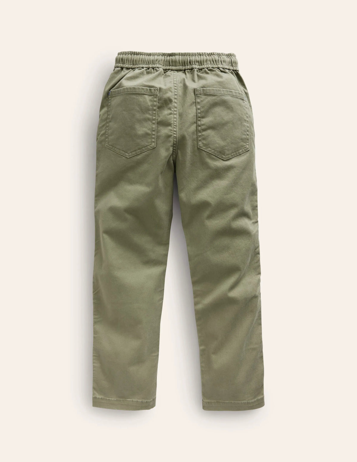 Slim Pull-On Pants-Pottery Green