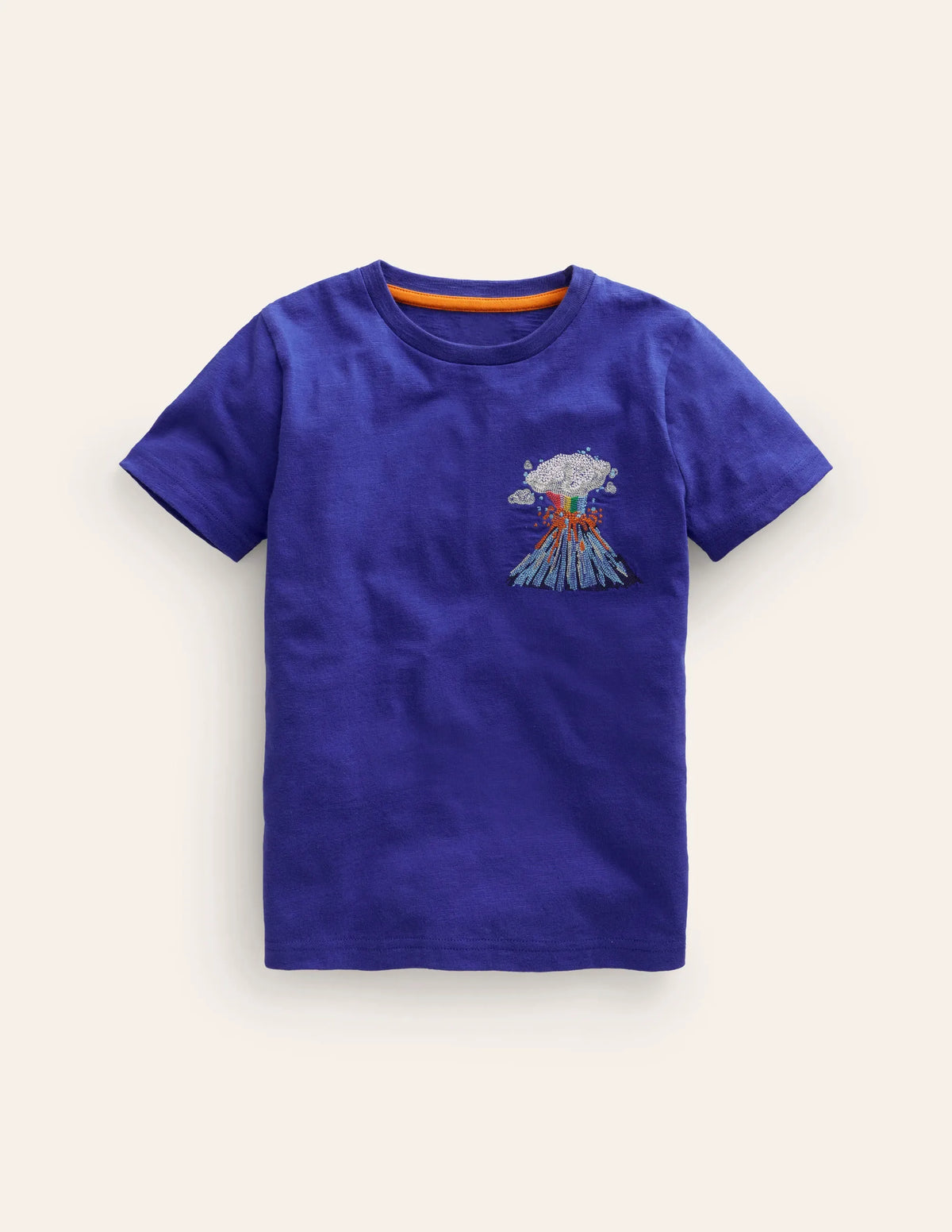 Superstitch Logo T-Shirt-Blue Heron Volcano