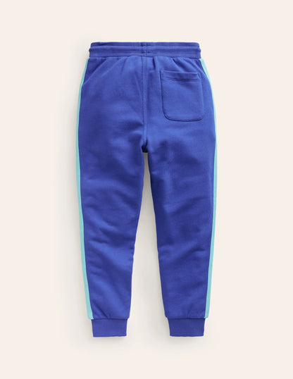 Side Stripe Jogger-Sapphire Blue