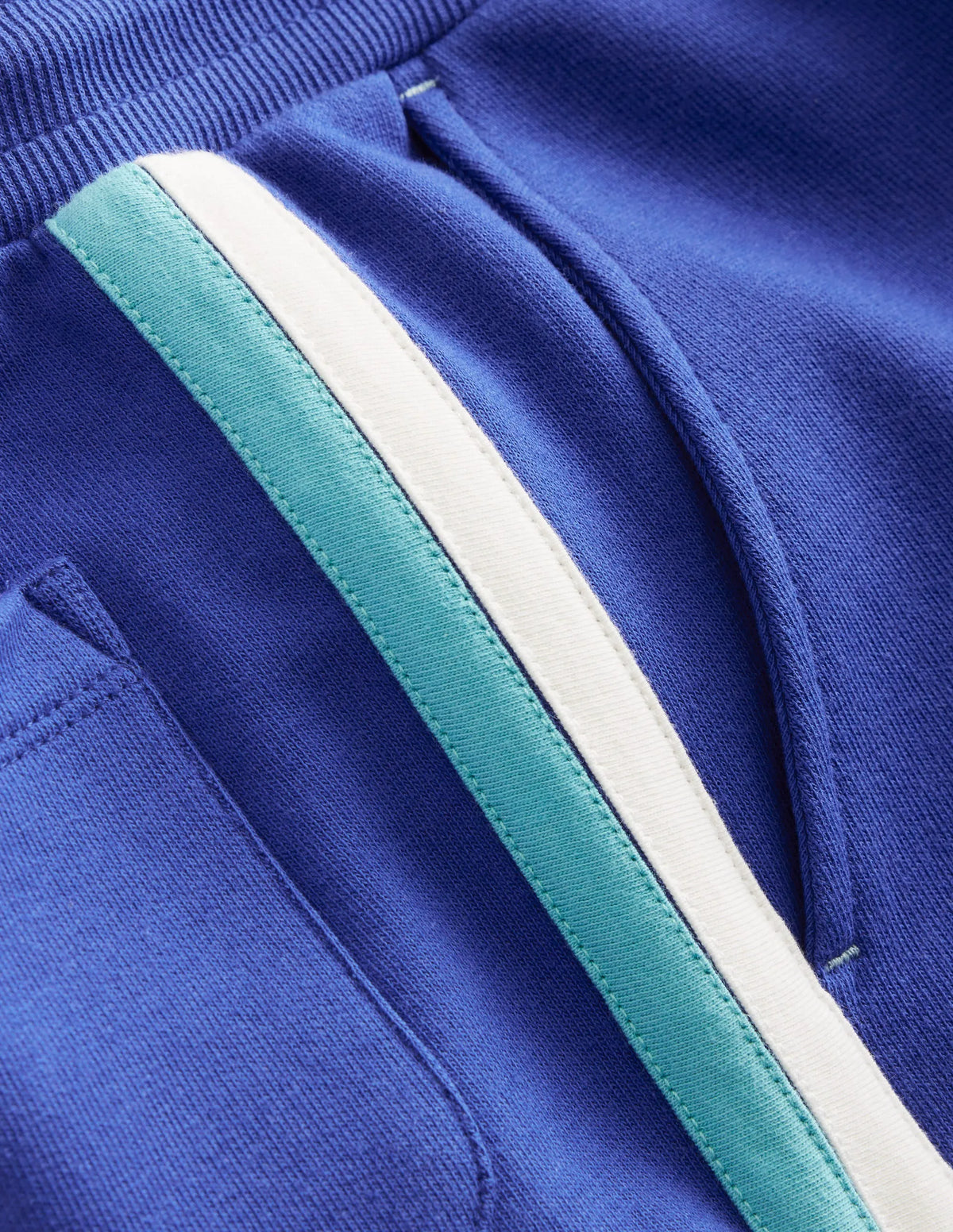 Side Stripe Jogger-Sapphire Blue