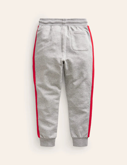 Side Stripe Jogger-Grey Marl
