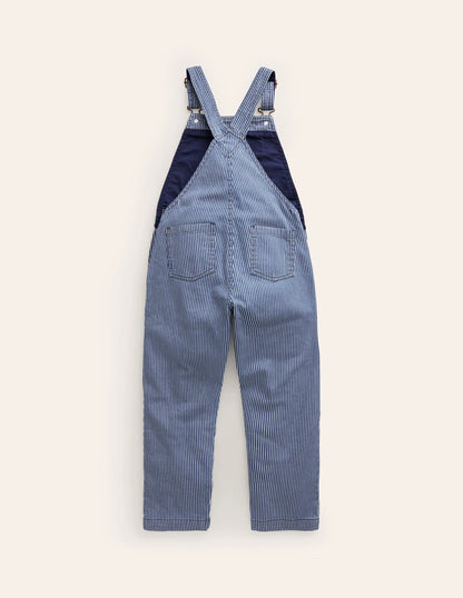 Ticking Stripe Dungaree-Classic Ticking Stripe