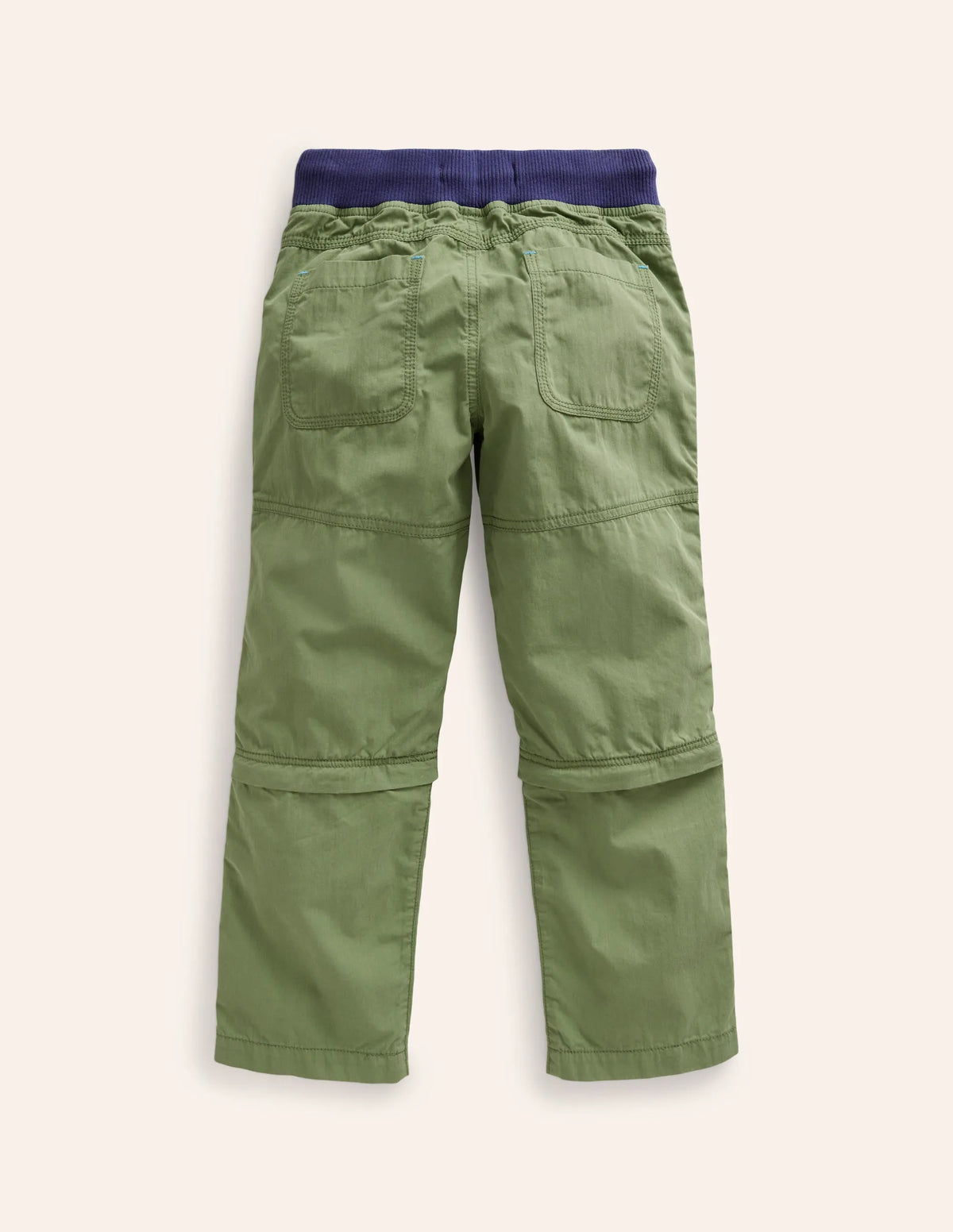 Zip-off Techno Pants-Safari Green