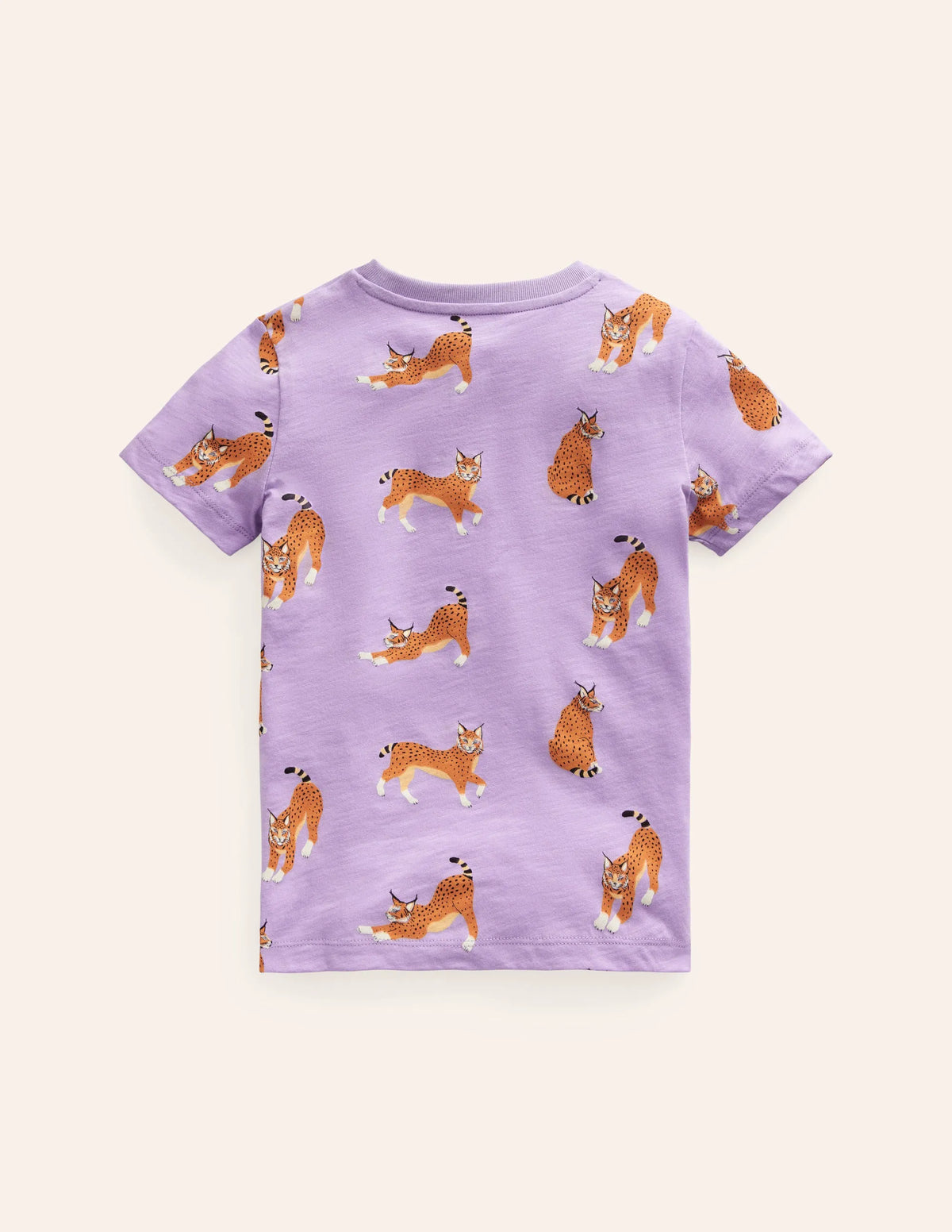 All-over Printed T-Shirt-Parma Violet Lynx