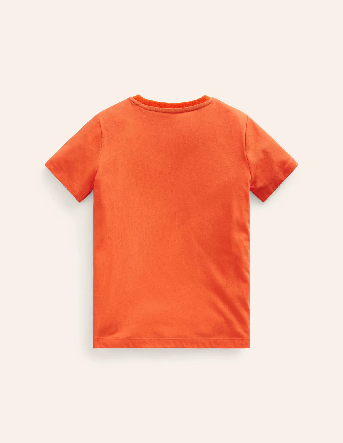 Glow Textured Fact T-Shirt-Fire Opal Orange Volcano