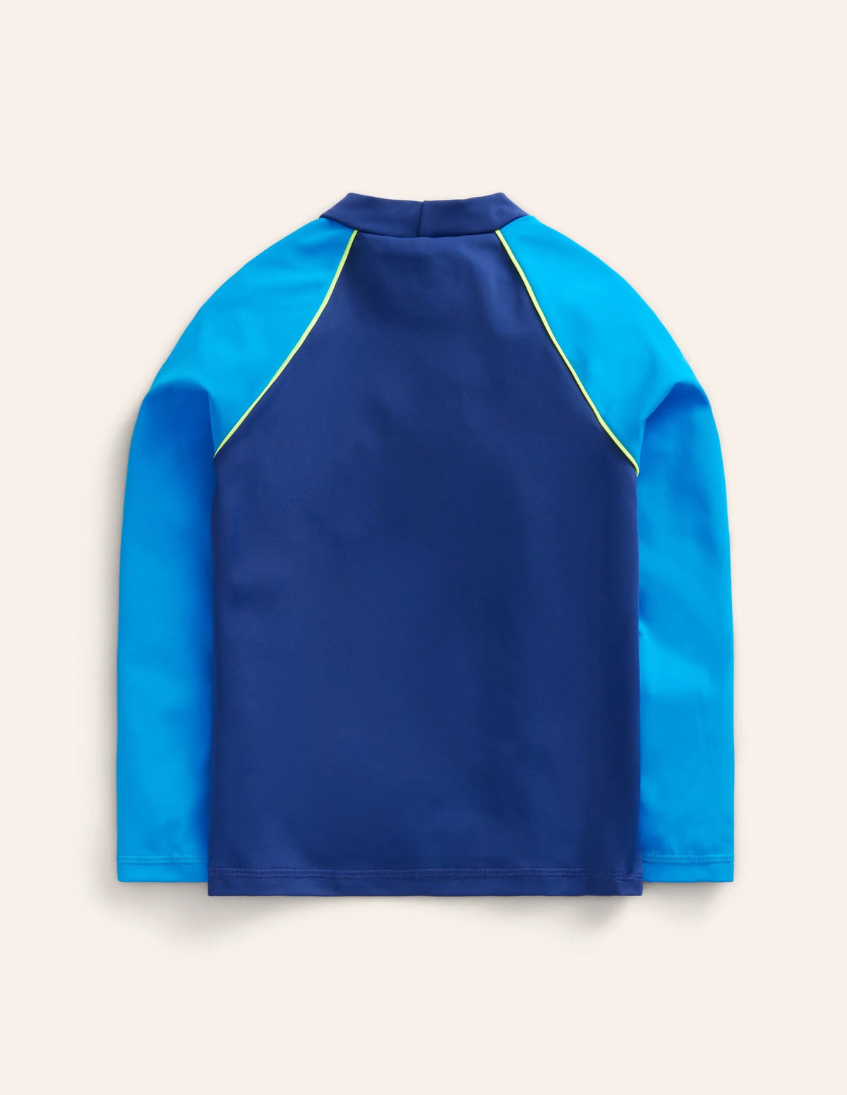 Logo Rash Guard-Turtle Blue