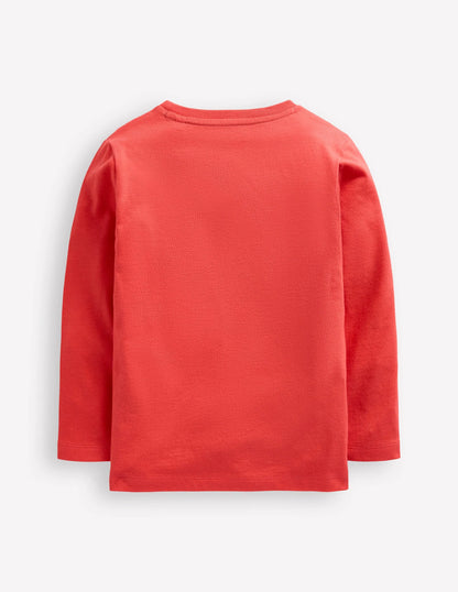 Superstitch Logo T-Shirt-Jam Red Guitar