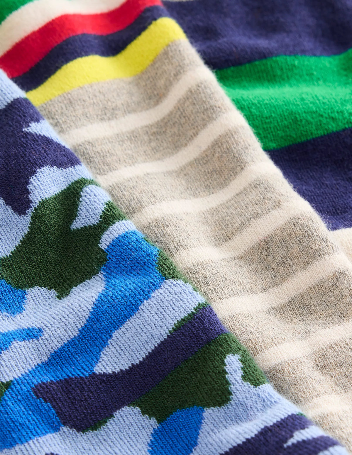 3-pack Ski Socks-Multi