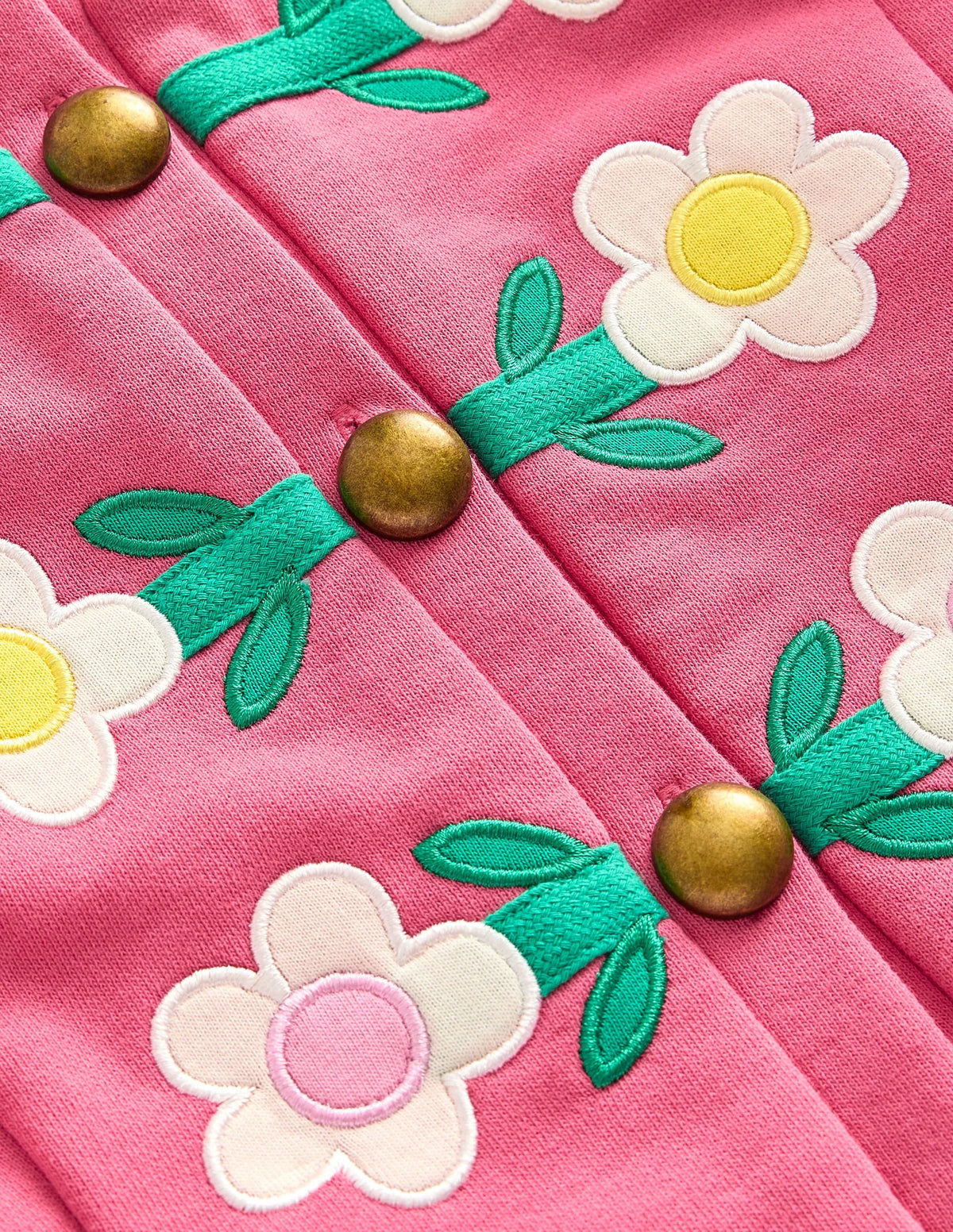 Floral Military Jacket-Rose Pink