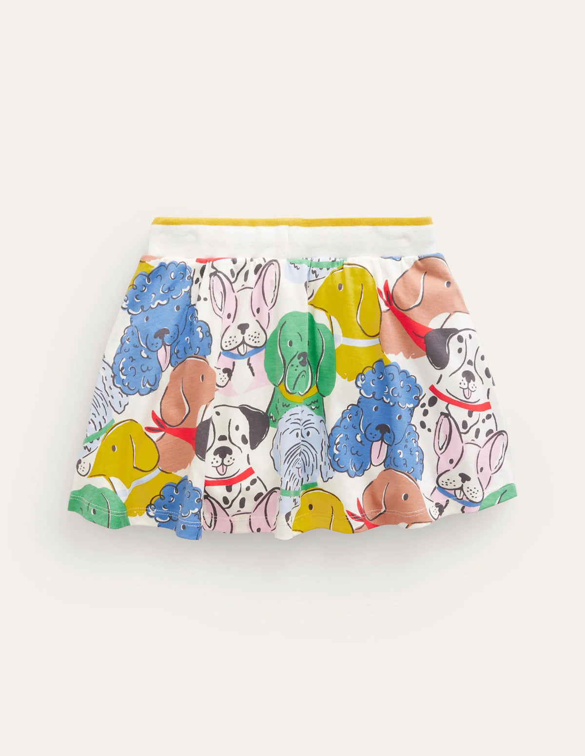 Printed Jersey Skort-Multi Desert Animals