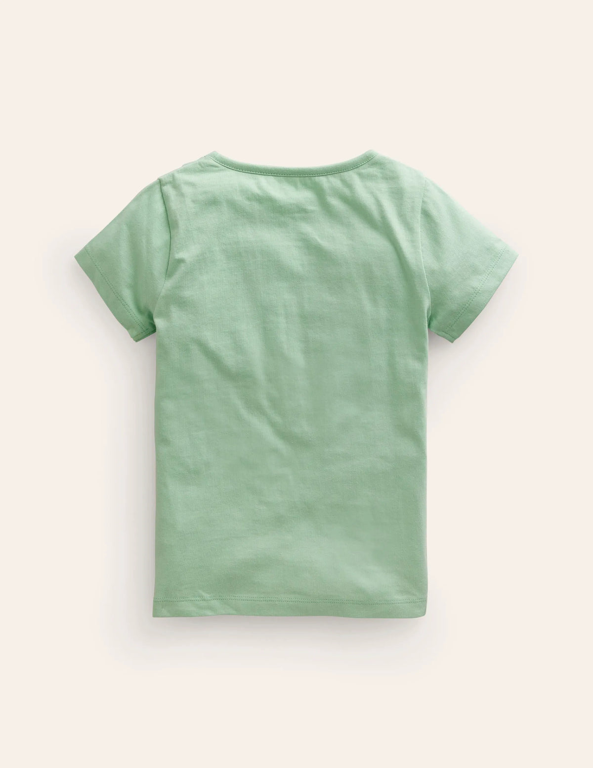 Superstitch Logo T-Shirt-Pistachio Green Animals