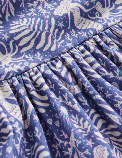 Twirly Ballerina Dress-Surf Blue Mermaids