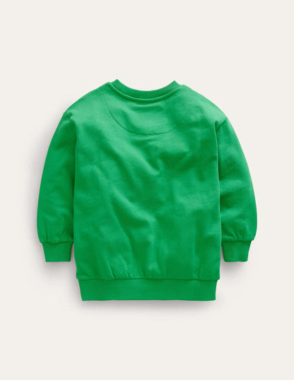 longer length sweat-Green Unicorn