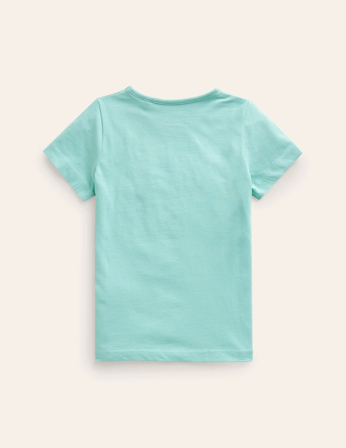Printed Graphic T-Shirt-Fountain Green Ice Cream