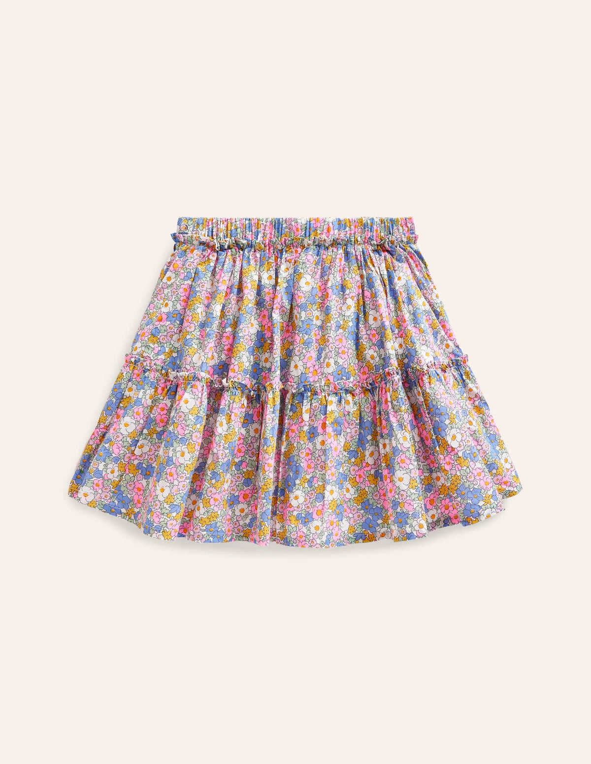 Appliqué Skirt-Festival Pink Nautical Cats