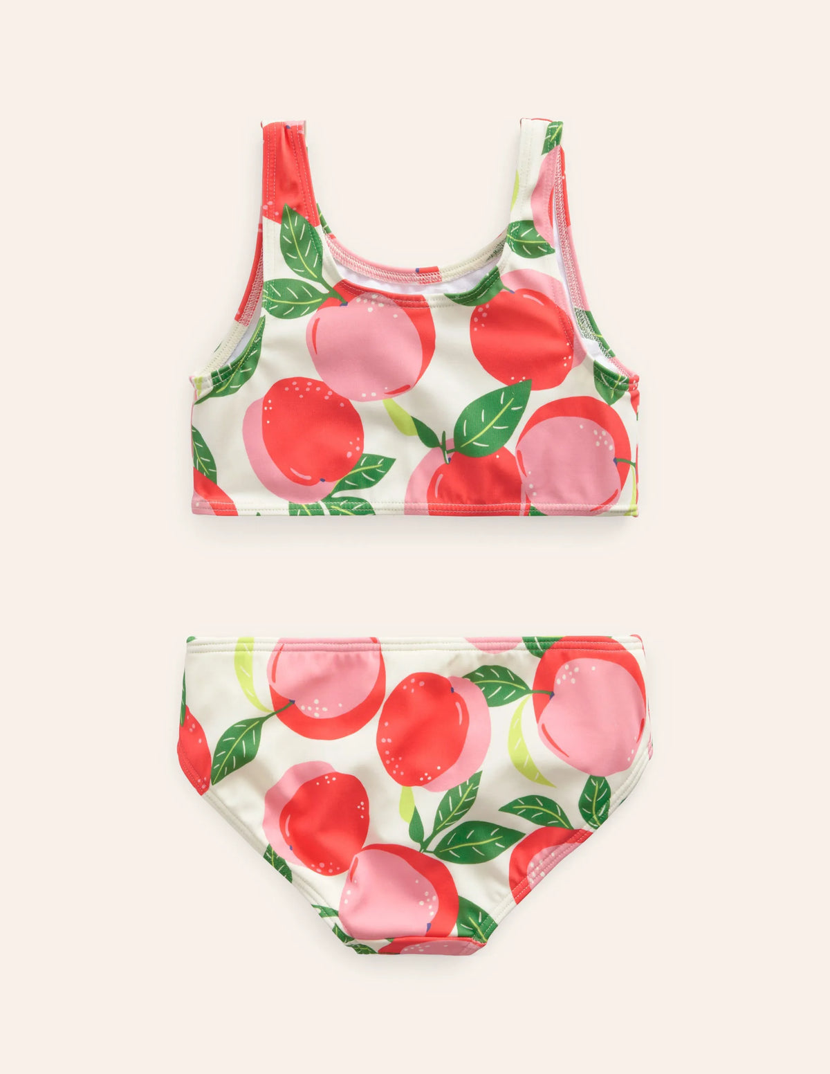 Fun Printed Bikini-Provence Dusty Pink Peaches