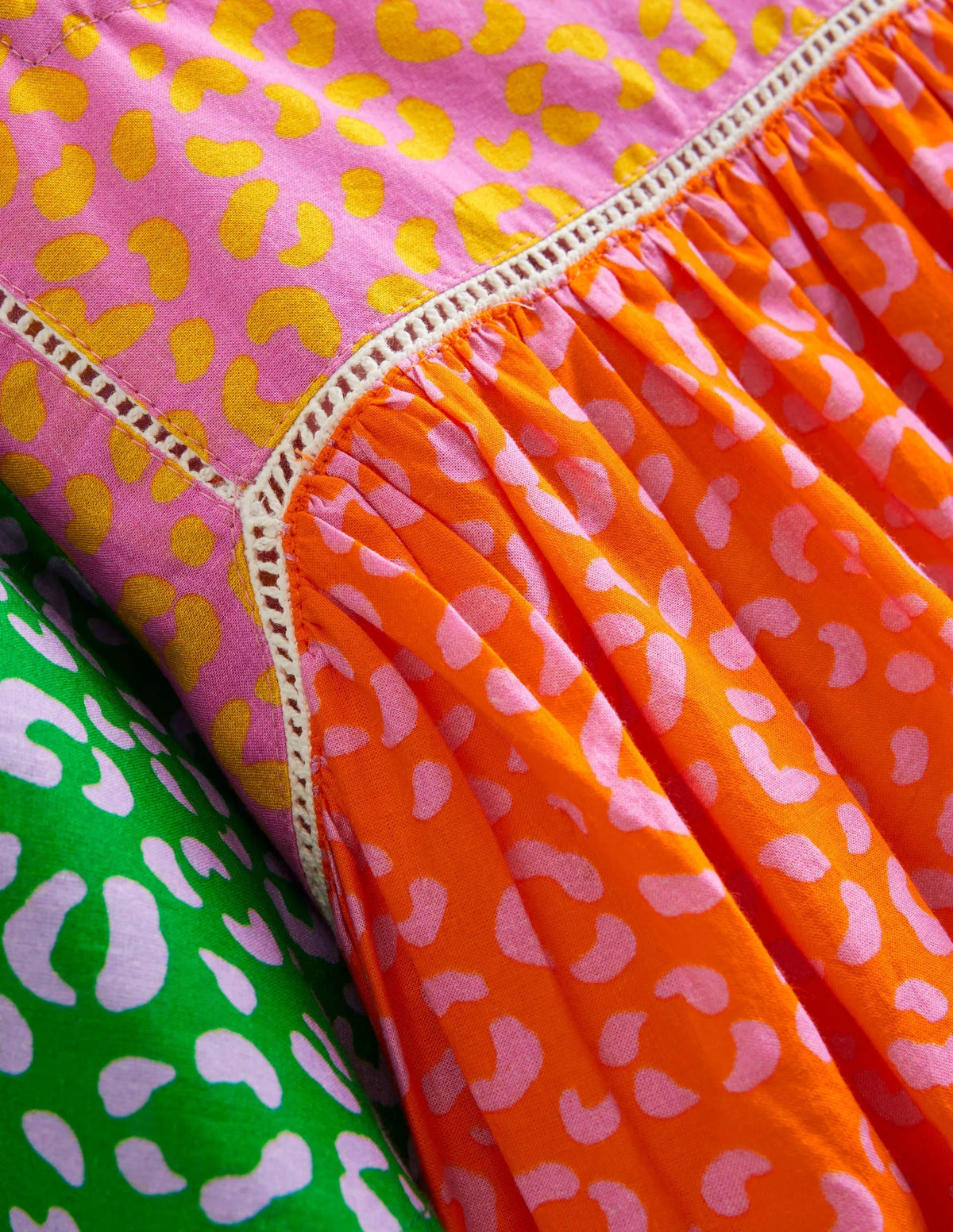 Lightweight Vacation Dress-Multi Leopard Print