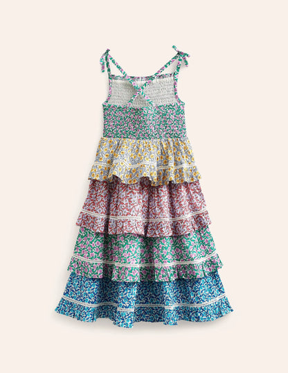 Tiered Hotchpotch Sundress-Hotchpotch floral