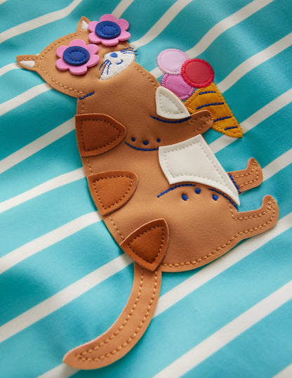 Sun Safe Rash Vest Set-Cat logo