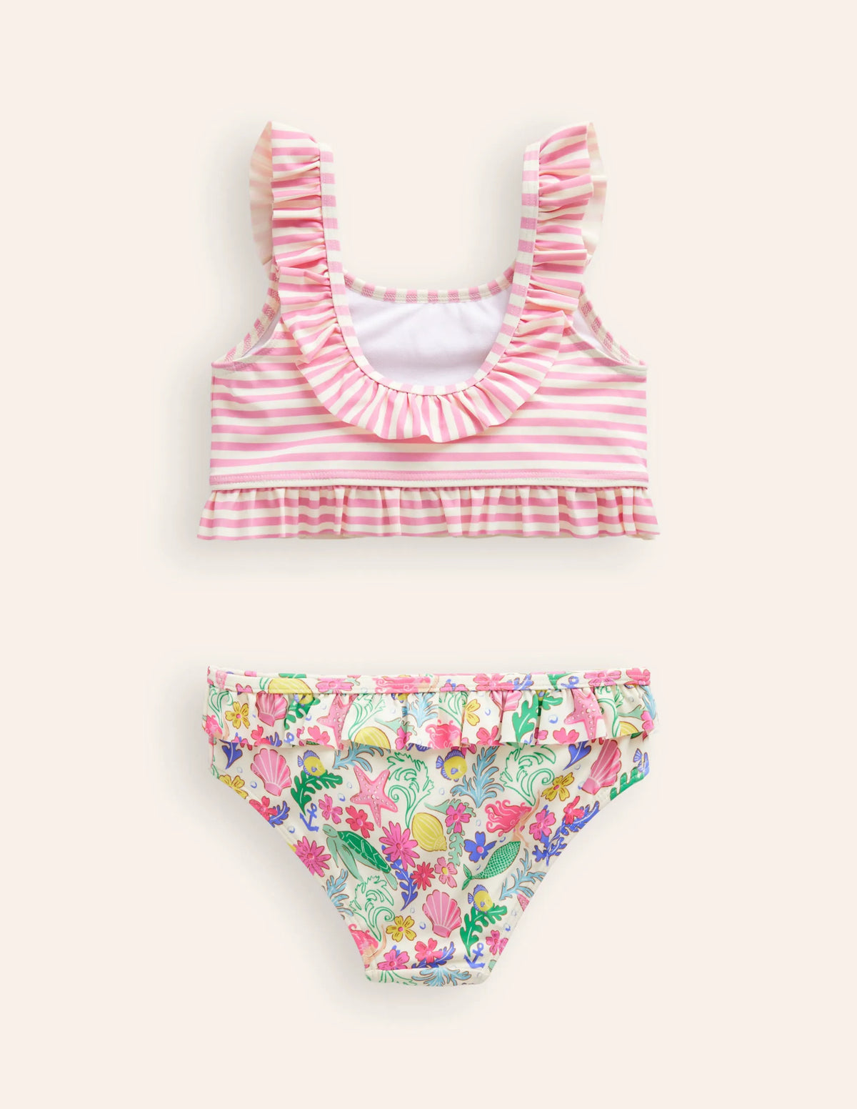 Frilly Hotchpotch Bikini-Multi Mermaid Ditsy