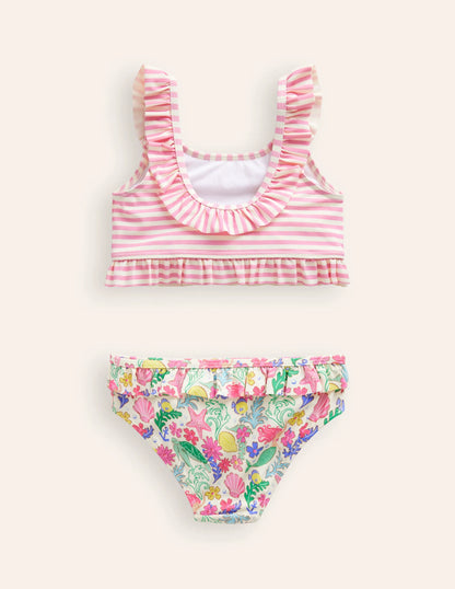 Frilly Hotchpotch Bikini-Multi Mermaid Ditsy