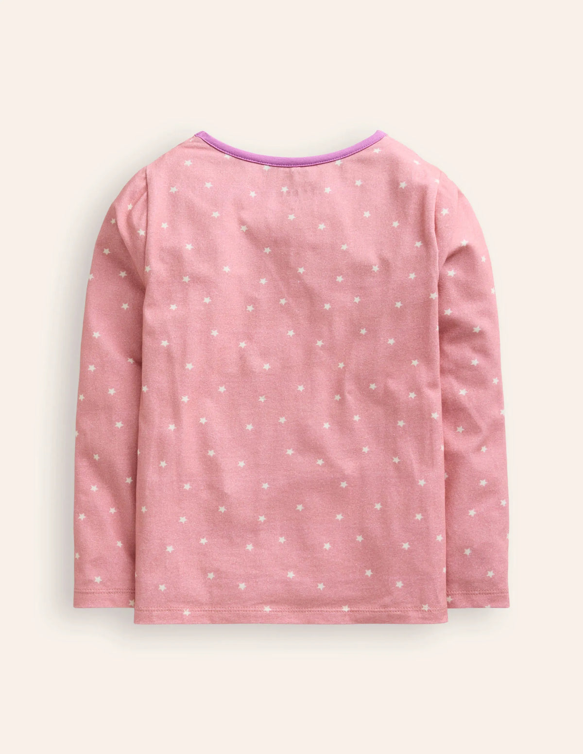 Lift The Flap T-Shirt-Vintage Pink/ Ivory Star Dog