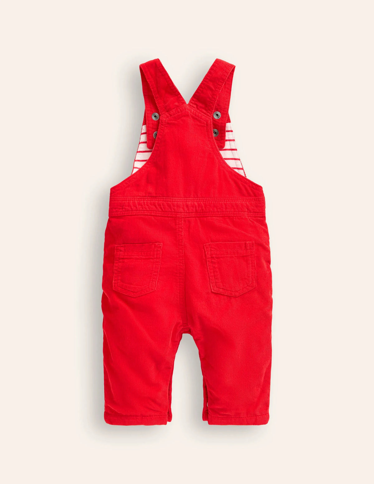 Classic Dungaree-Poppy Red