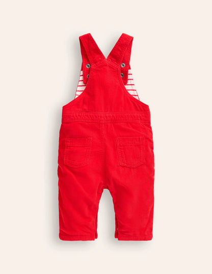 Classic Dungaree-Poppy Red