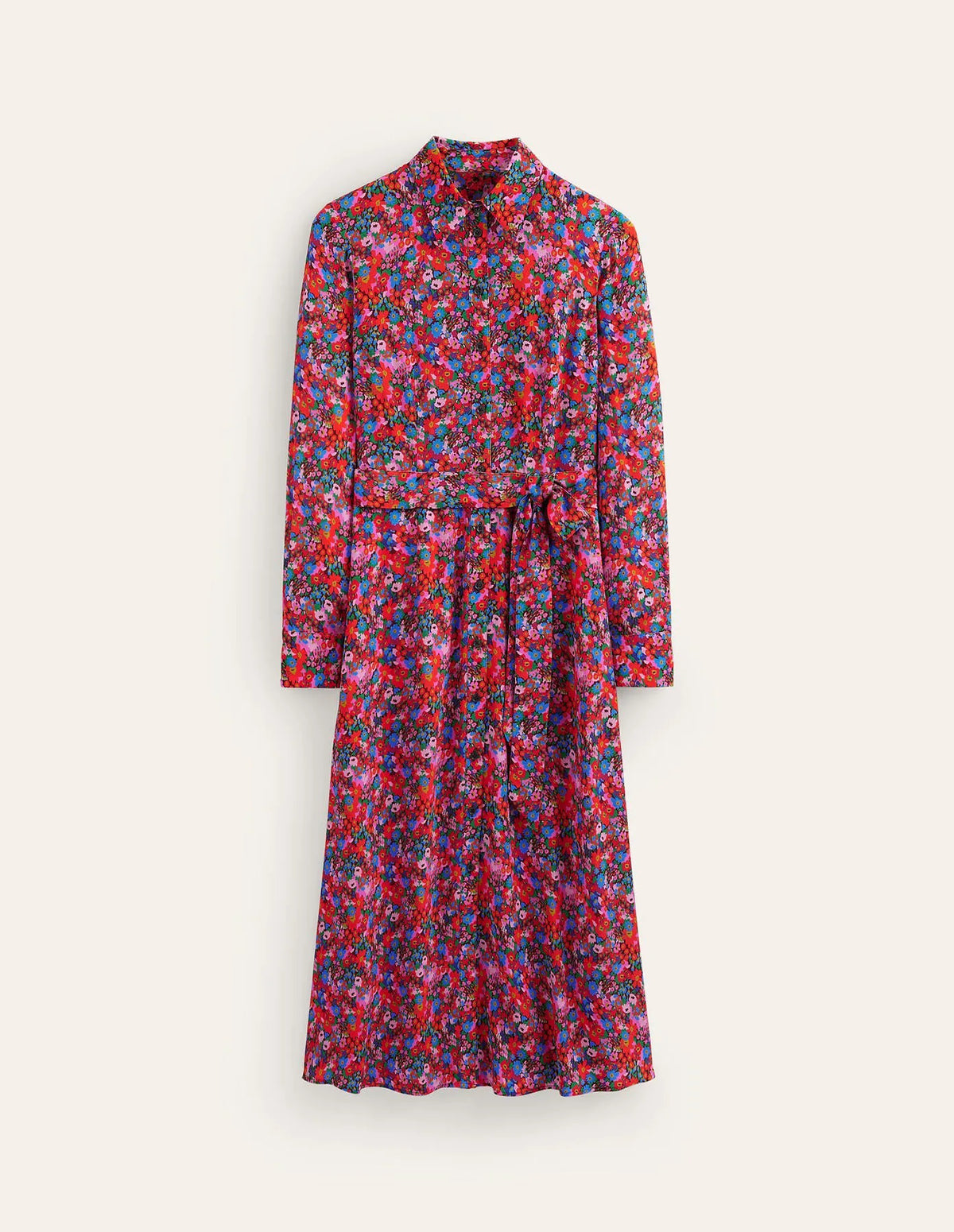 Kate Midi Shirt Dress-Bittersweet, Meadow Pop