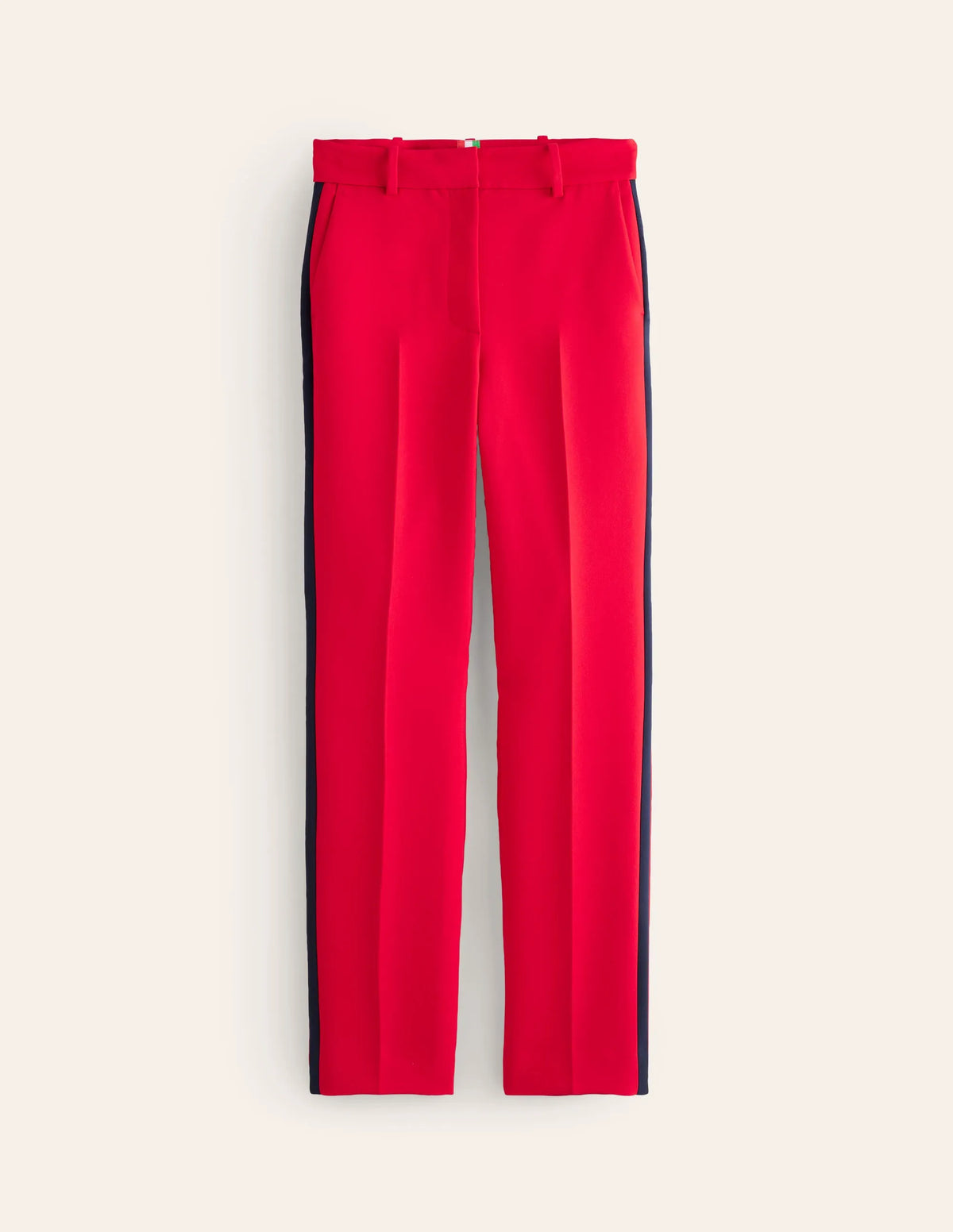 Kew Side Stripe Pants-Red /Navy Side Stripe