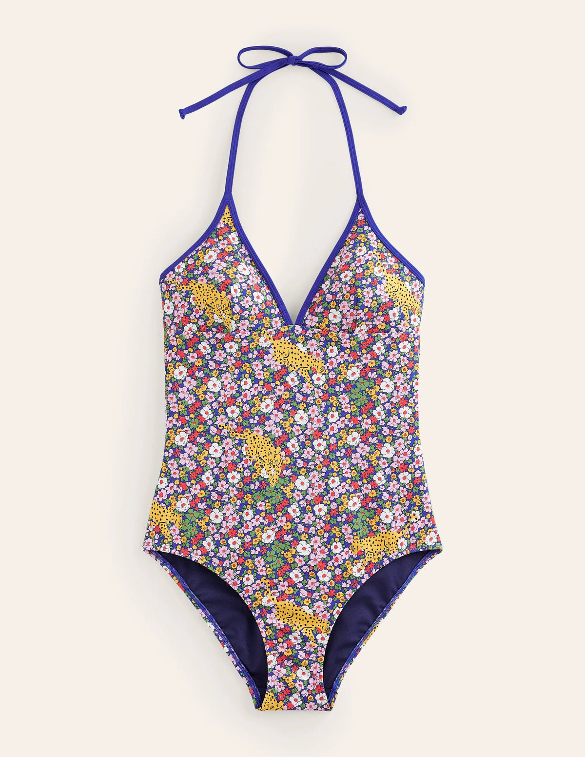 Como String Swimsuit-Multi, Leopard Bud