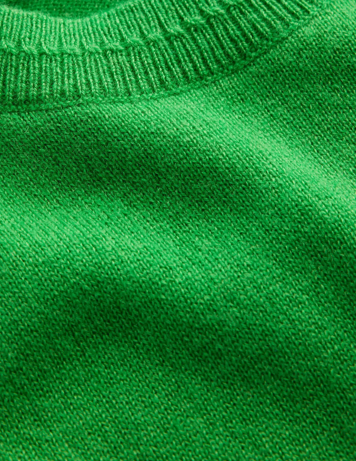 Eva Cashmere Vest-Bright Green