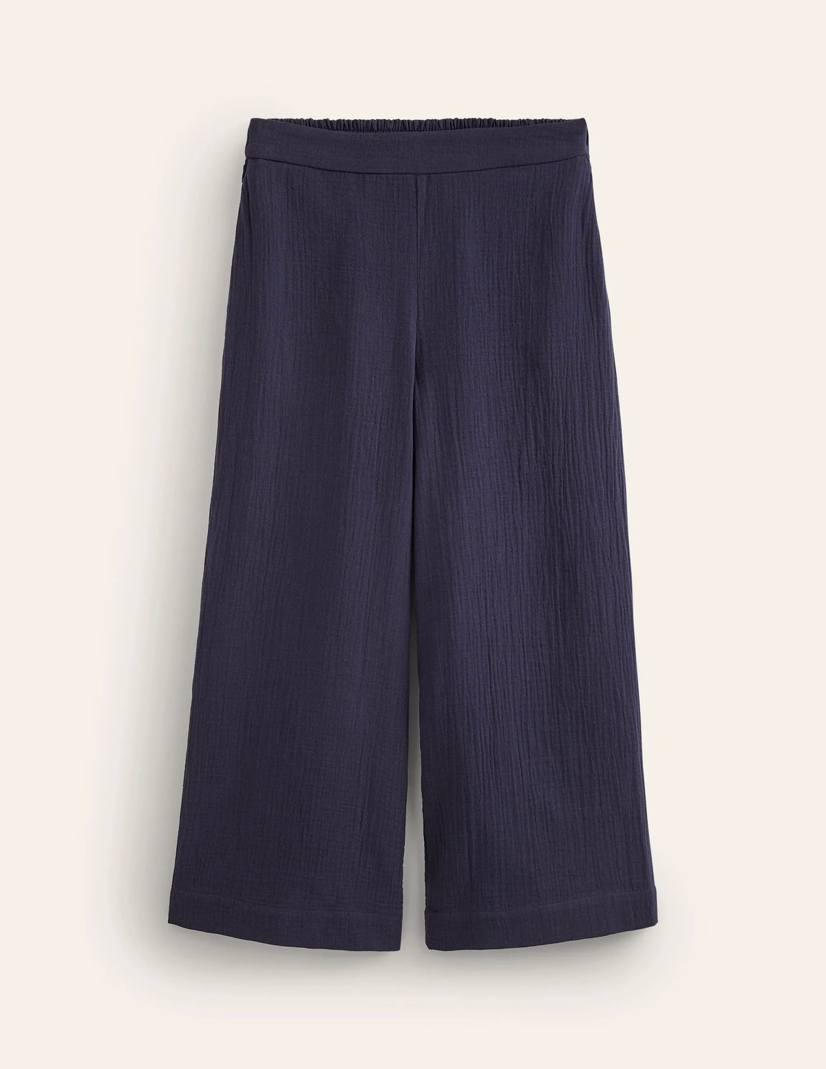 Double Cloth Pants-Navy