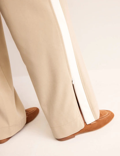Side Stripe Pull-on Pants-Neutral