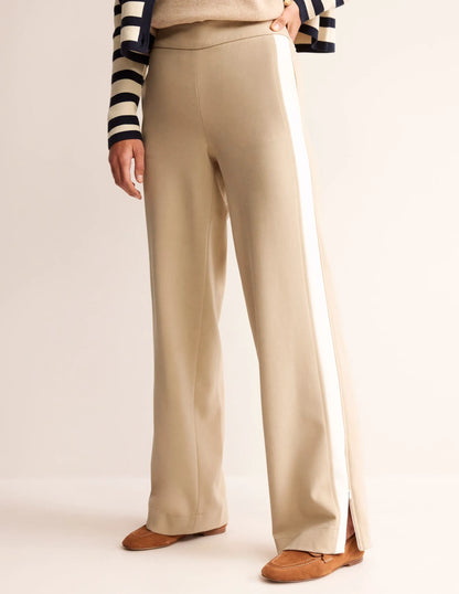 Side Stripe Pull-on Pants-Neutral