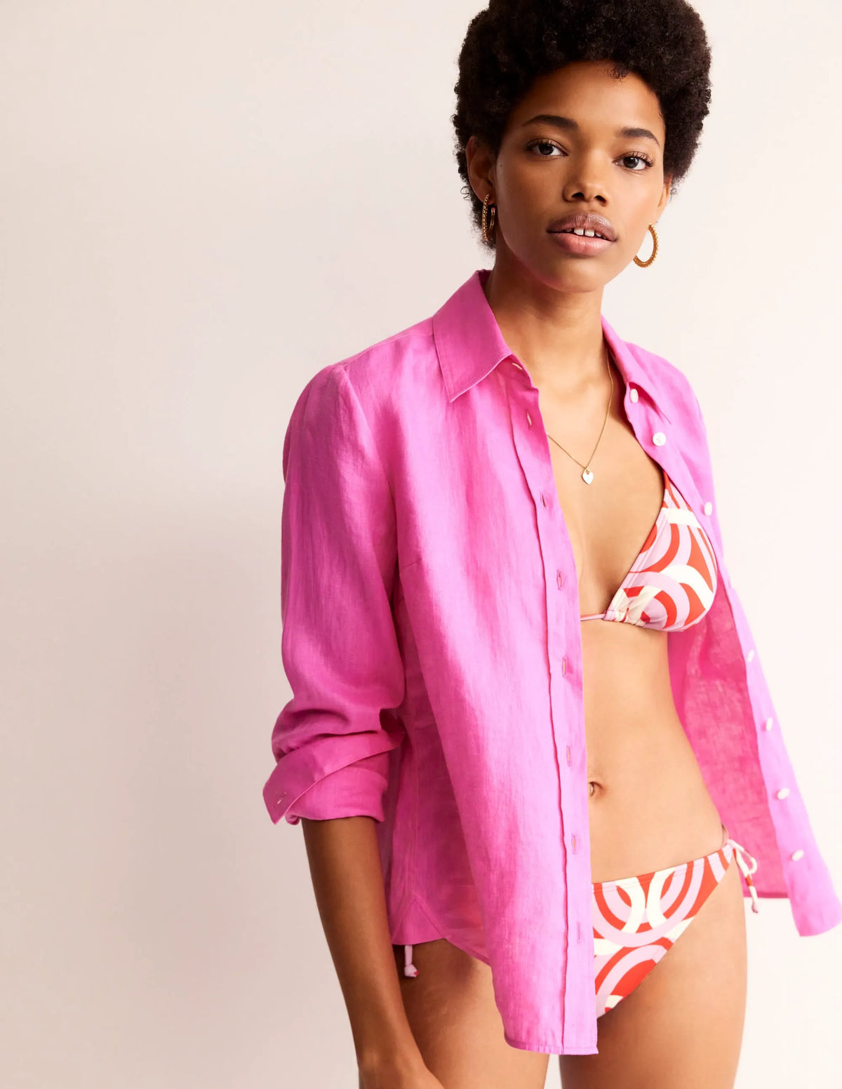 Symi String Bikini Top-Fiesta, Geo Whirl